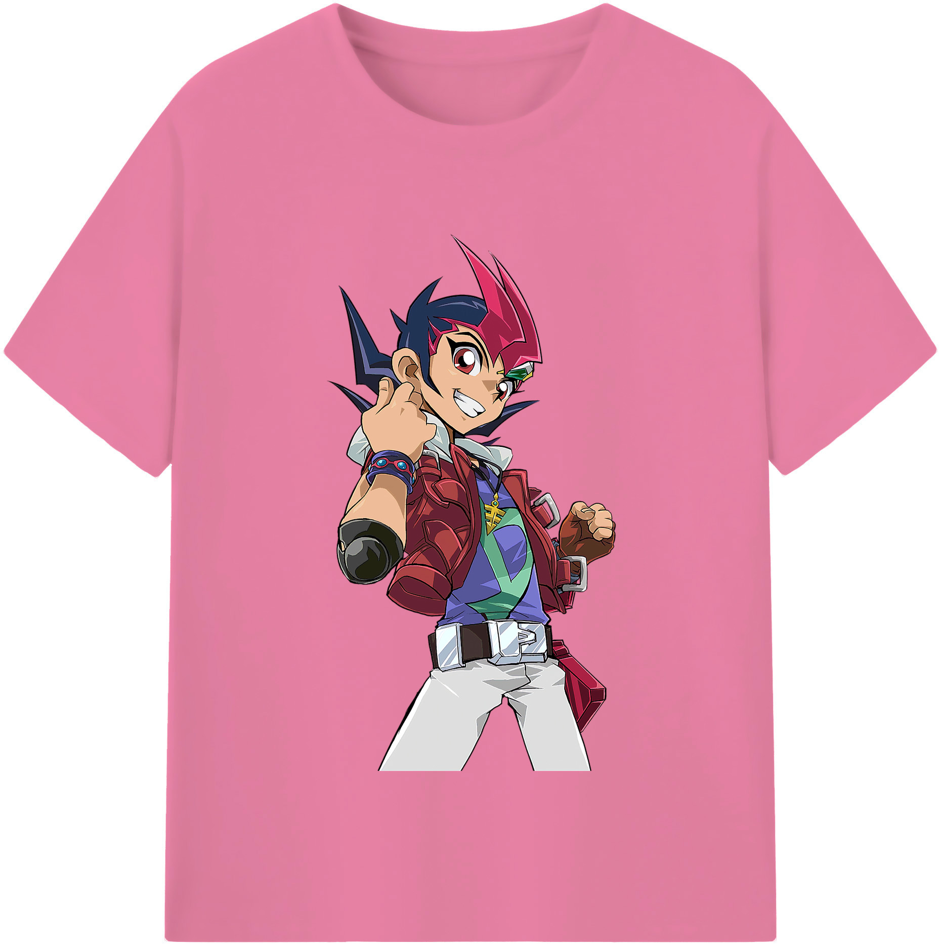 （画像用） 遊☆戯☆王 Yu-Gi-Oh! 綿100％半袖Tシャツ（フロントプリント）